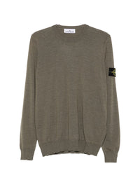Stone Island Men Wool Crewneck Sweater