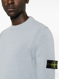 Stone Island Men Wool Crewneck Sweater