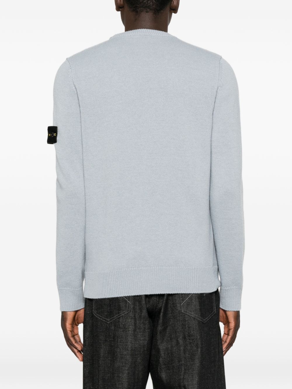 Stone Island Men Wool Crewneck Sweater