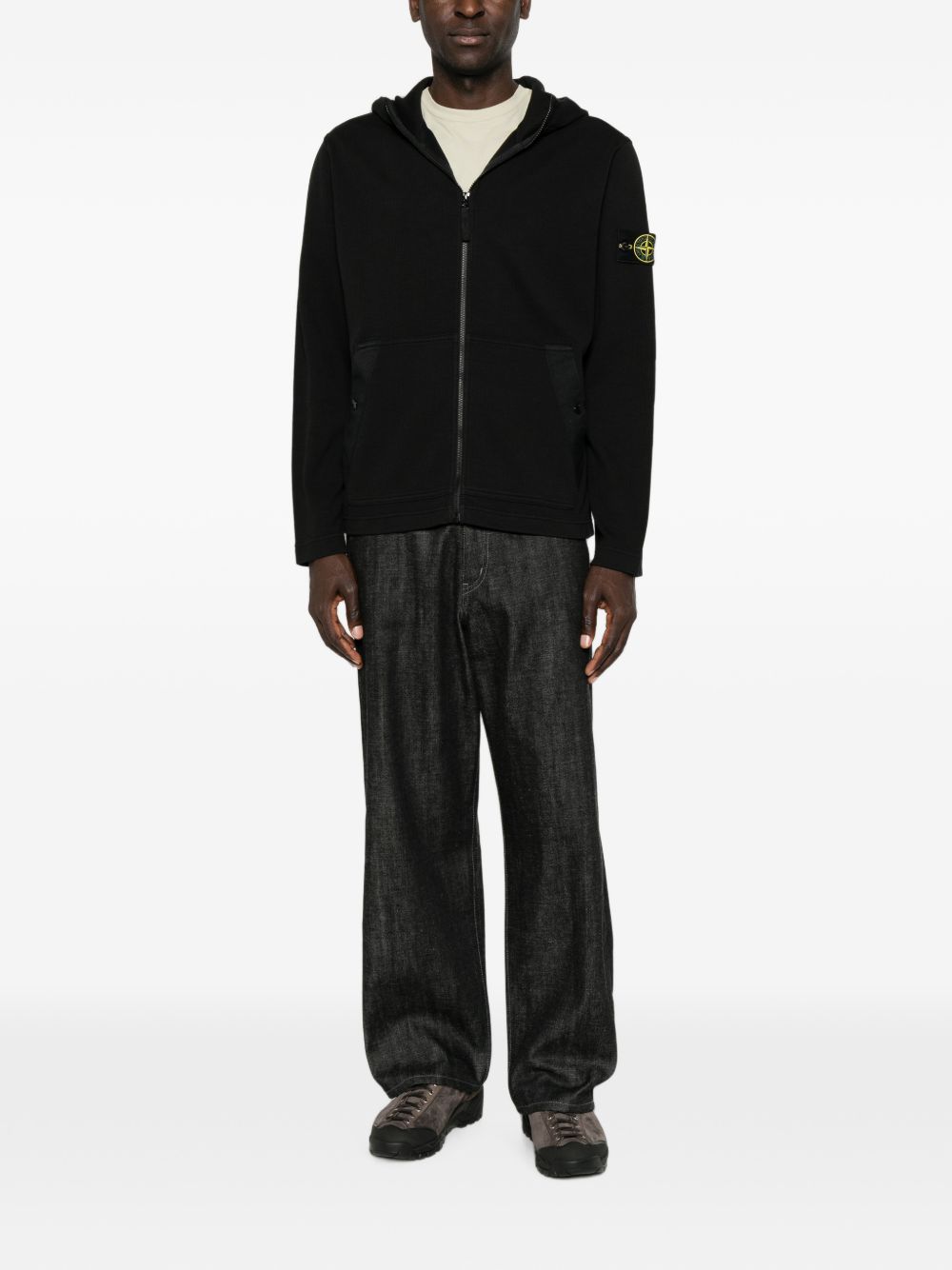 Stone Island Men Cotton Hoodie
