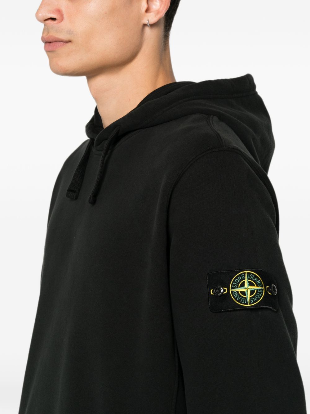 Stone Island Men Cotton Hoodie