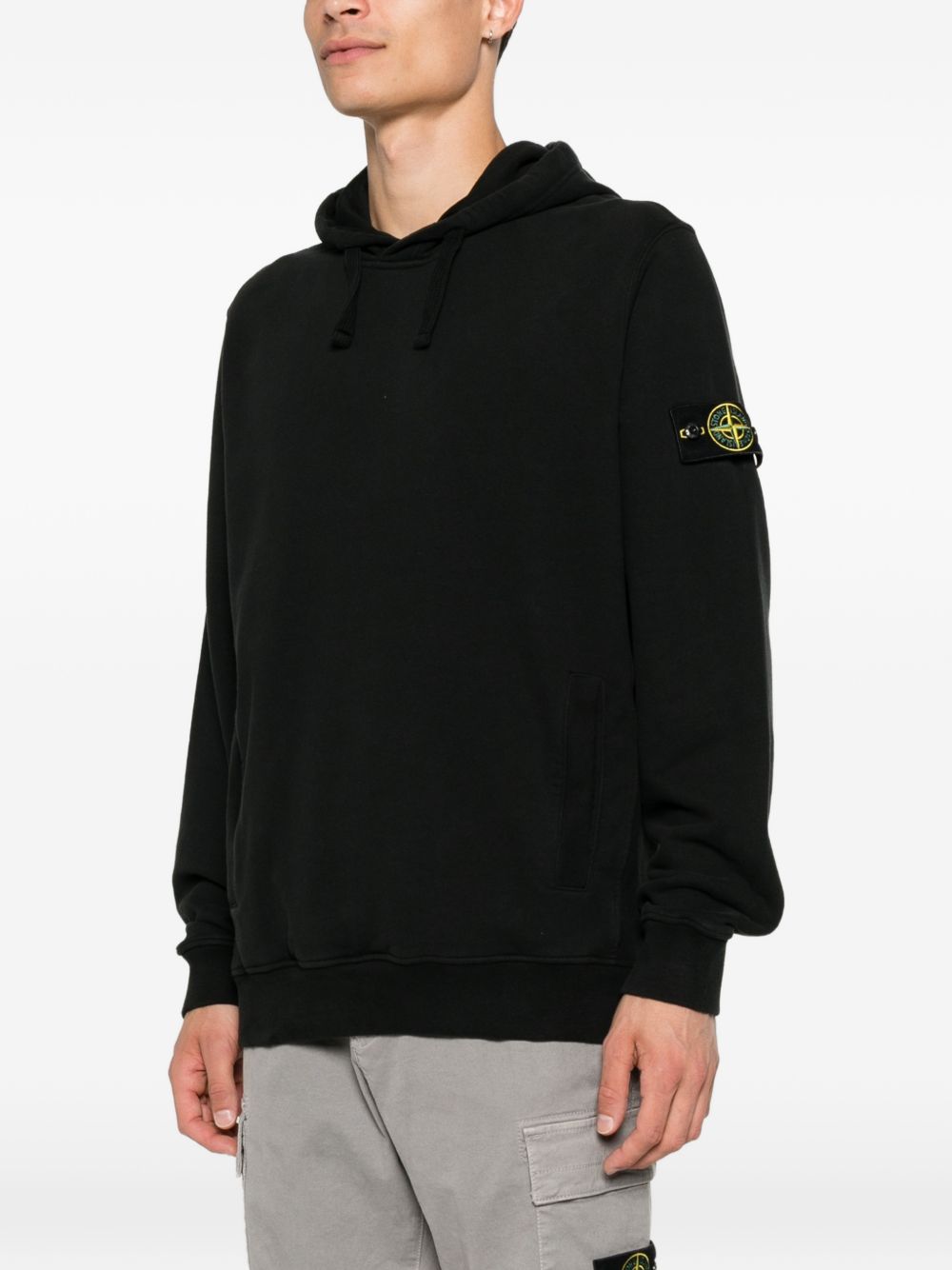 Stone Island Men Cotton Hoodie