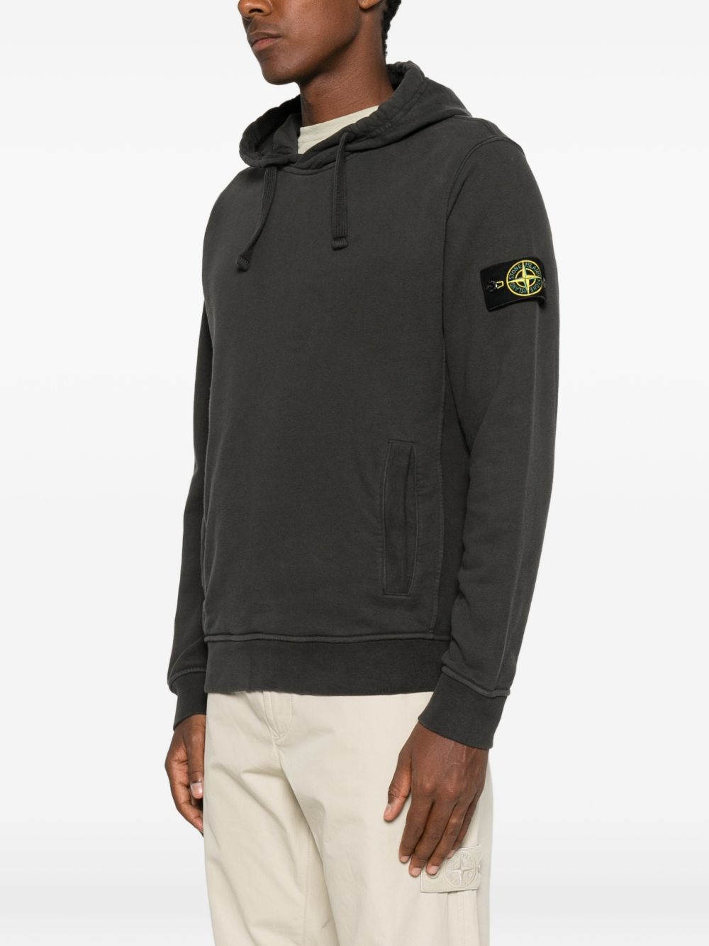 Stone Island Men Cotton Hoodie
