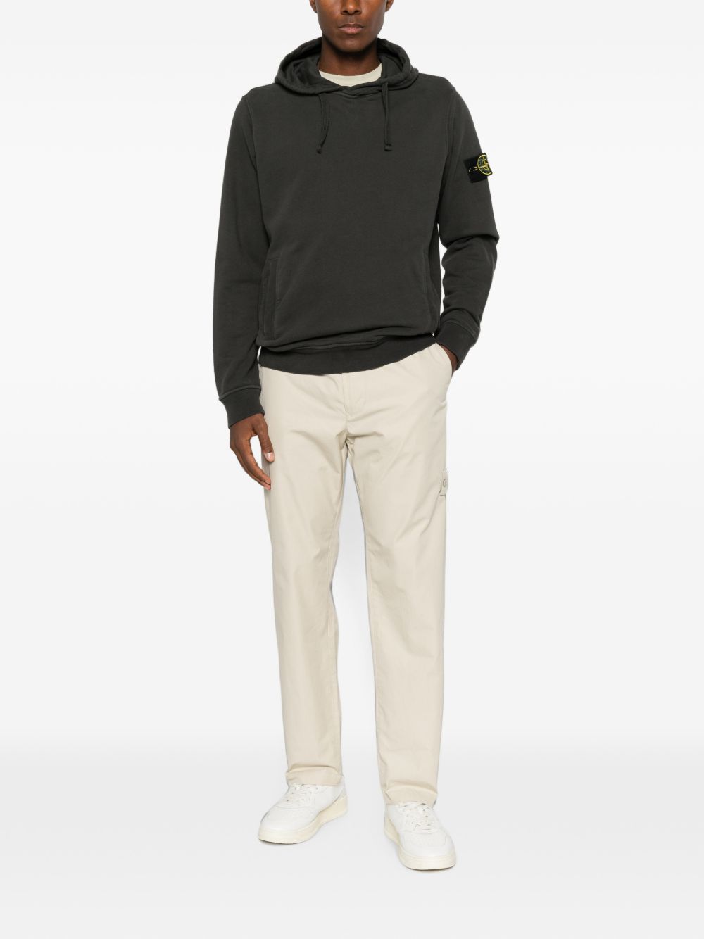 Stone Island Men Cotton Hoodie