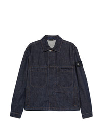 Stone Island Men Denim Cotton Jacket