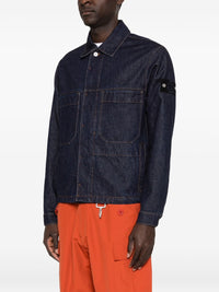 Stone Island Men Denim Cotton Jacket