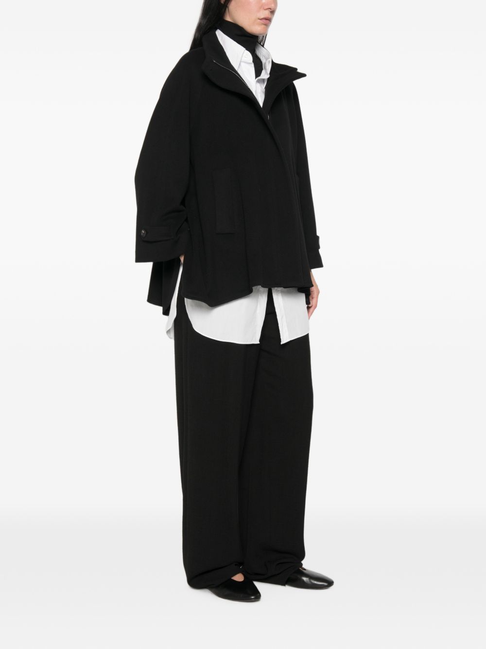 Tagliatore Women Wool Cape