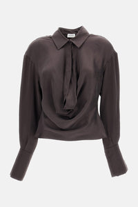 The Andamane Women Lilia - Deep V Collar Blouse