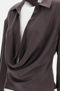 The Andamane Women Lilia - Deep V Collar Blouse