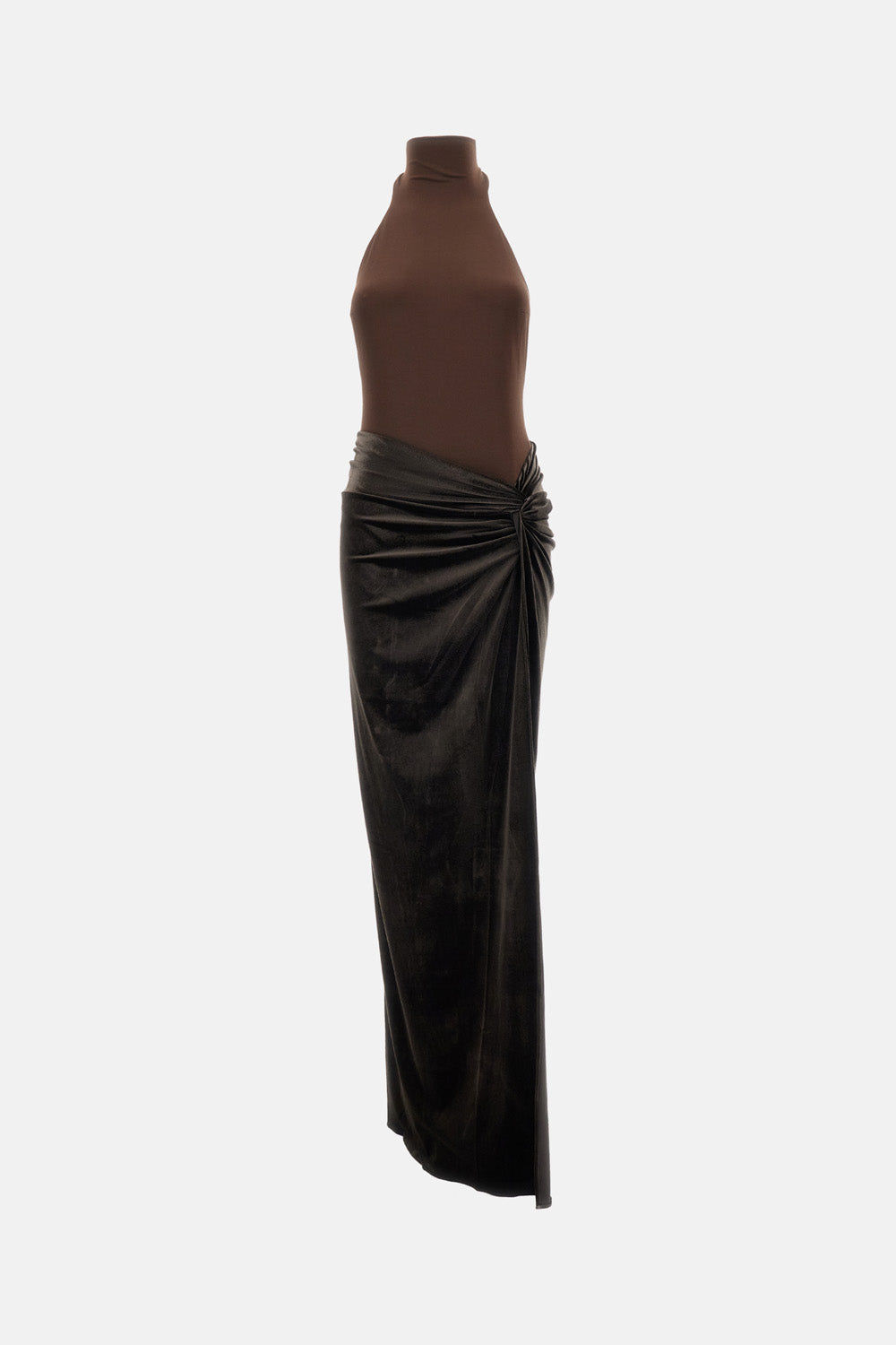 The Andamane The Andamane Women Jessie - Halter Maxi Dress