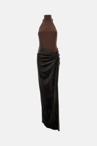 The Andamane The Andamane Women Jessie - Halter Maxi Dress