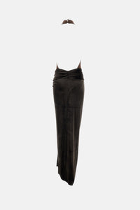 The Andamane The Andamane Women Jessie - Halter Maxi Dress