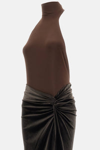 The Andamane The Andamane Women Jessie - Halter Maxi Dress