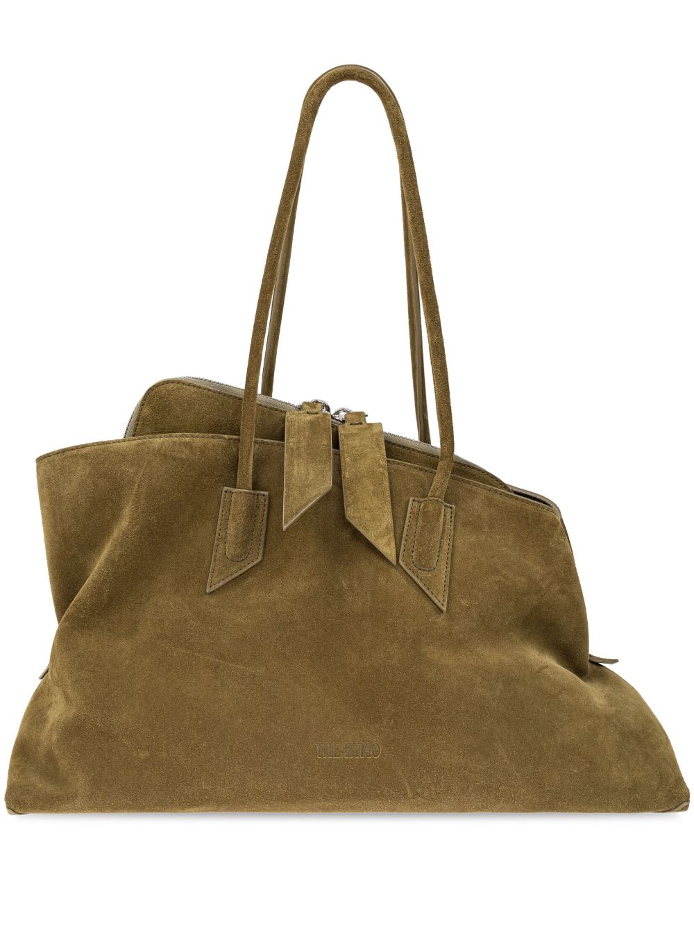 The Attico Women La Passeggiata Medium Leather Shoulder Bag