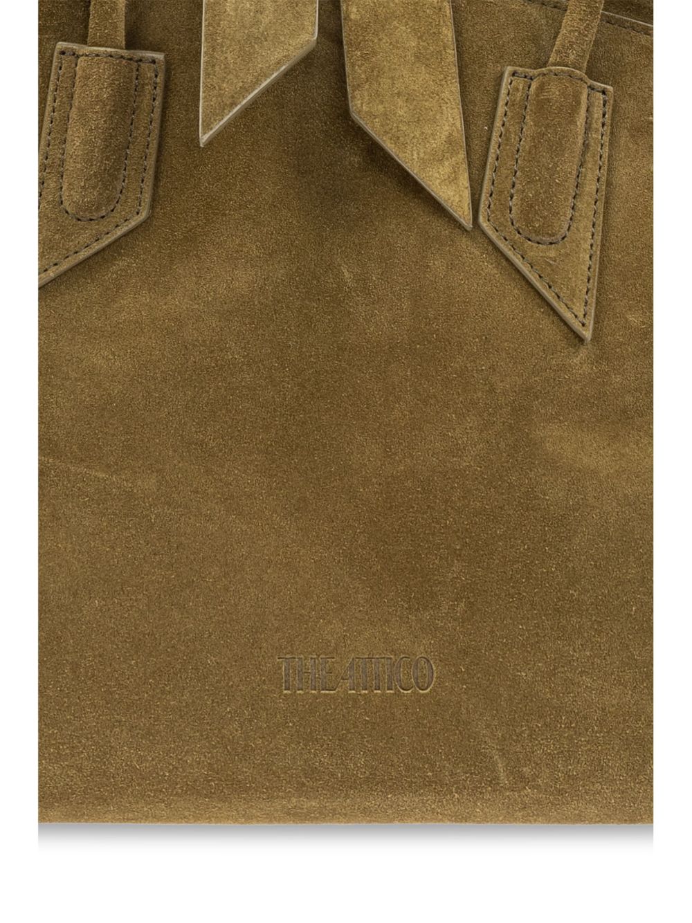 The Attico Women La Passeggiata Medium Leather Shoulder Bag