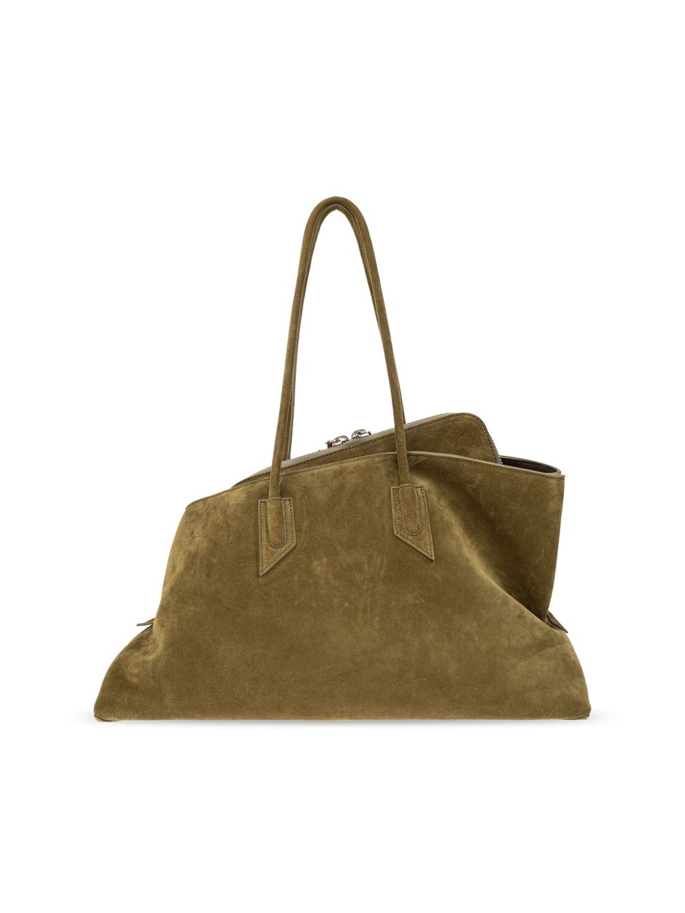 The Attico Women La Passeggiata Medium Leather Shoulder Bag