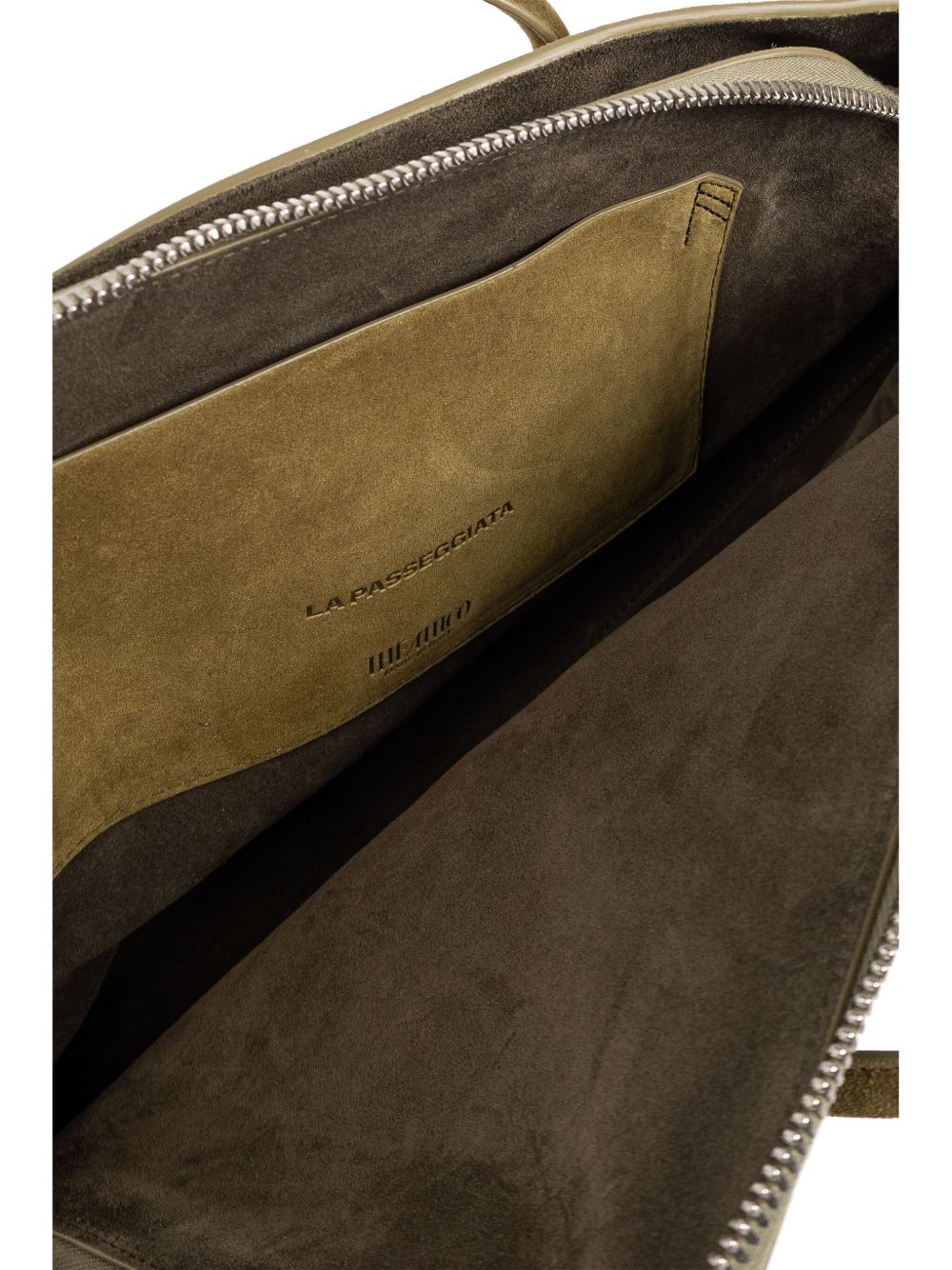 The Attico Women La Passeggiata Medium Leather Shoulder Bag