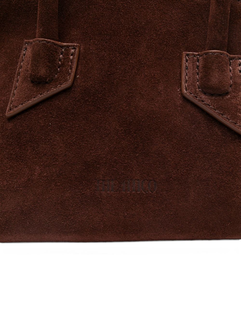 The Attico Women La Passeggiata Mini Leather Handbag