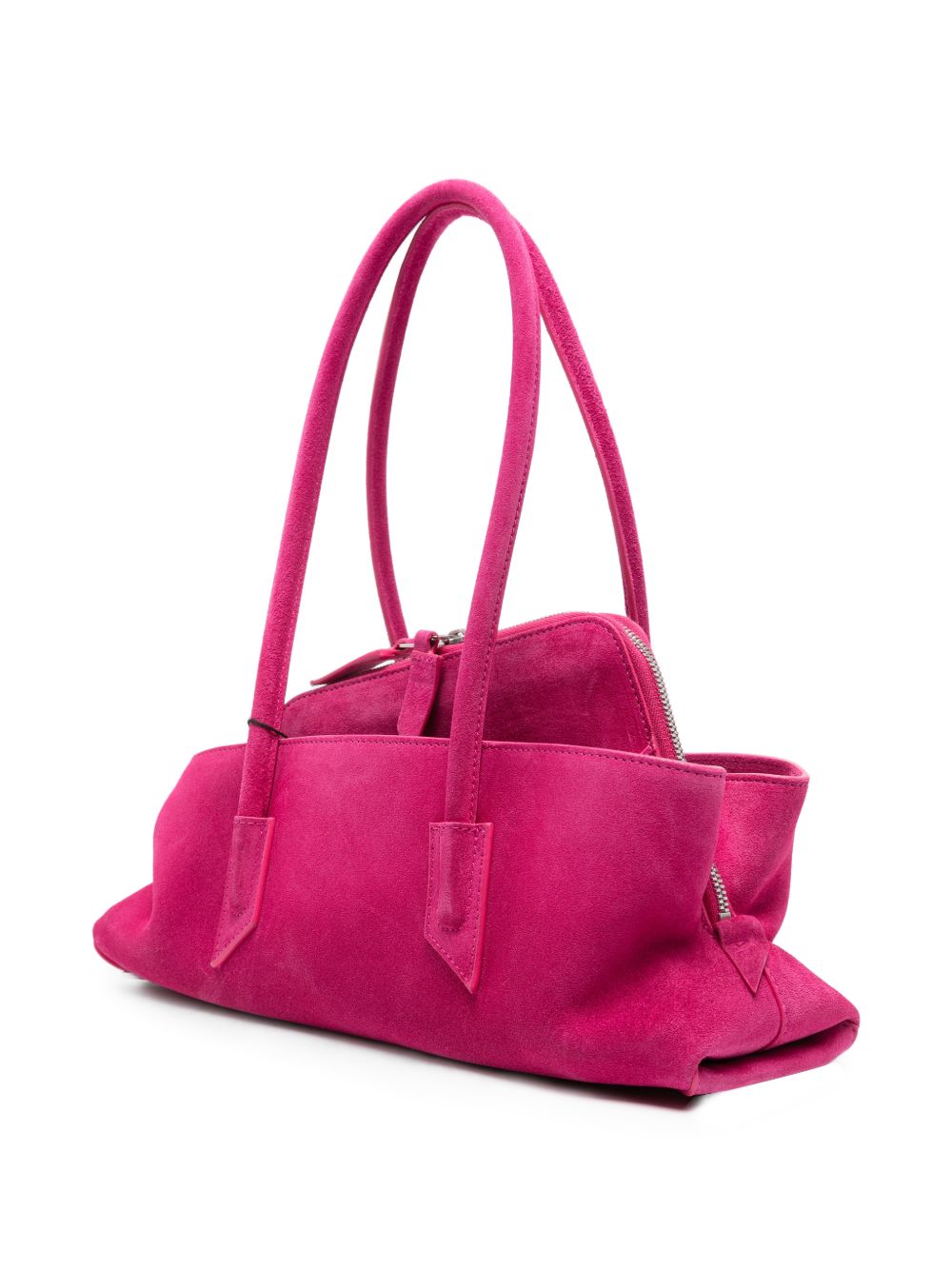 The Attico Women La Passeggiata Small Leather Shoulder Bag