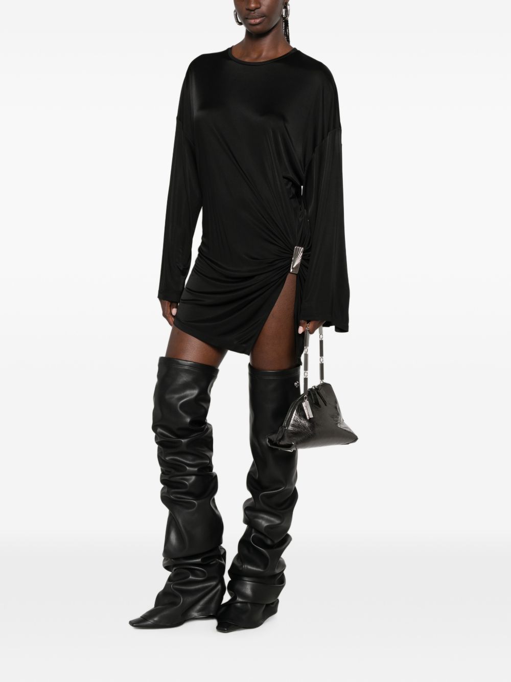 The Attico Women Asymmetric Short Dress