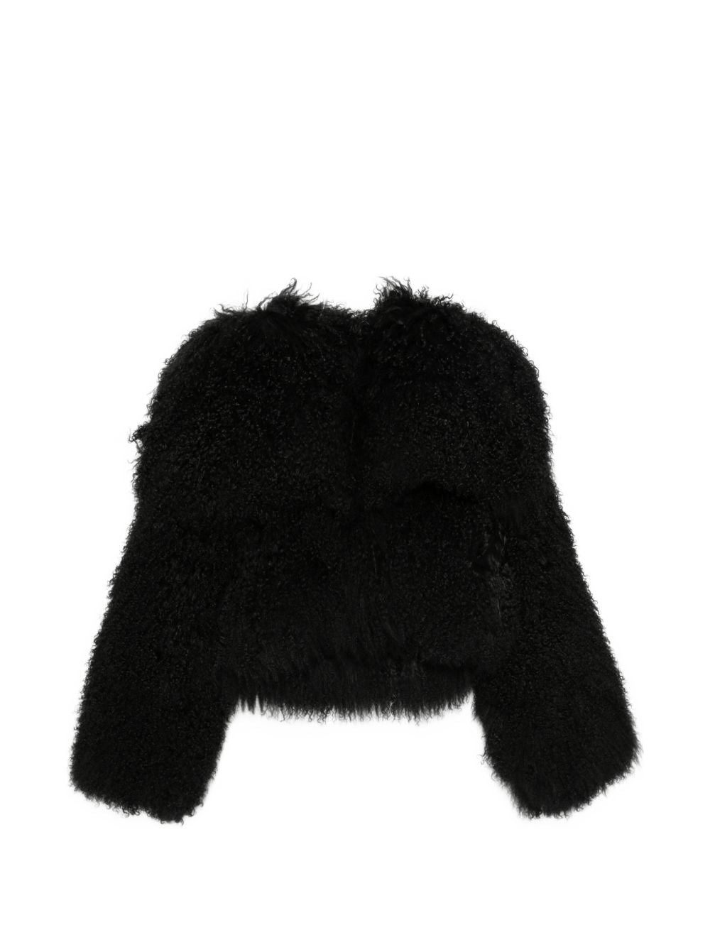 The Attico Women Cropped Bomber Jacket