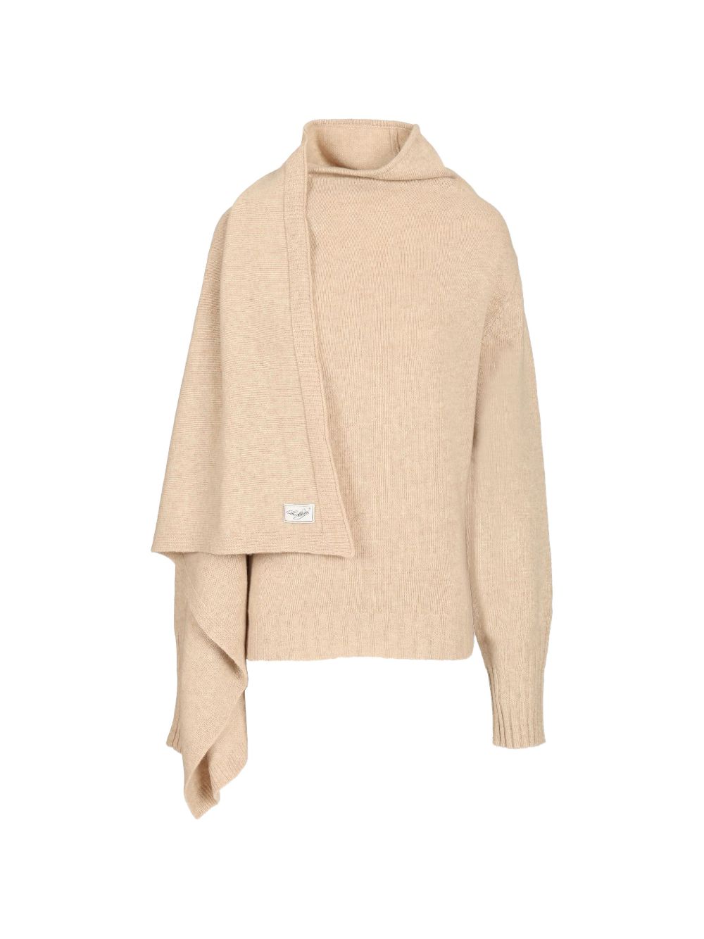 The Attico Women Wool Scarf Sweater