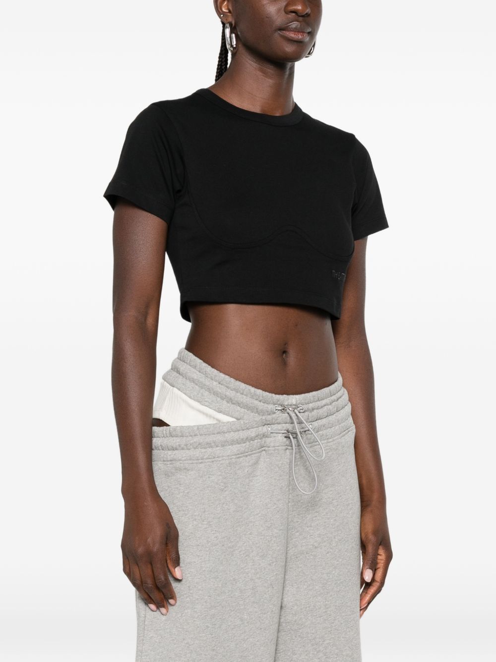 The Attico Women Logo Cotton T-Shirt