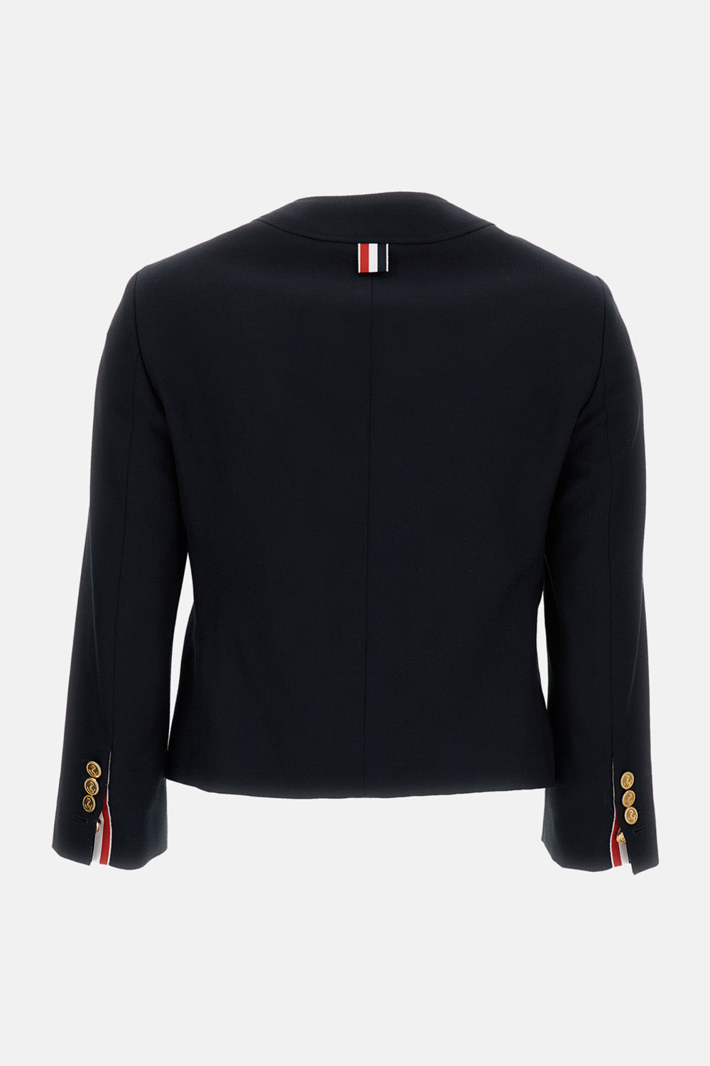 Thom Browne Thom Browne Women V-Neck Cardigan Jacket In Hopsack Suiting