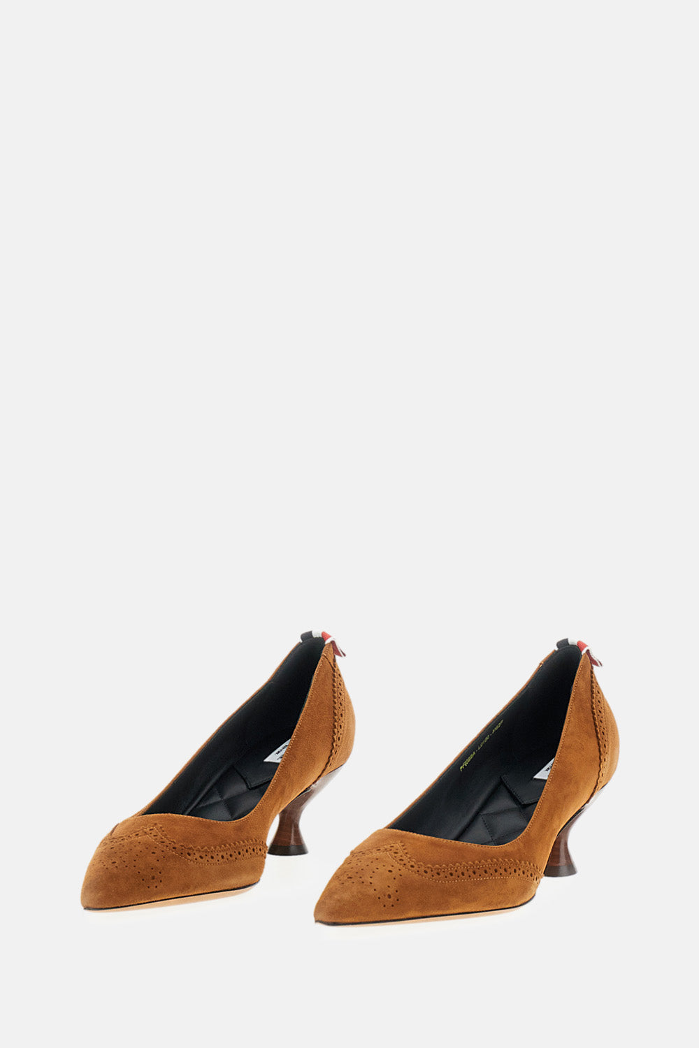 Thom Browne Thom Browne Women Velukid Wingtip Pump 50Mm