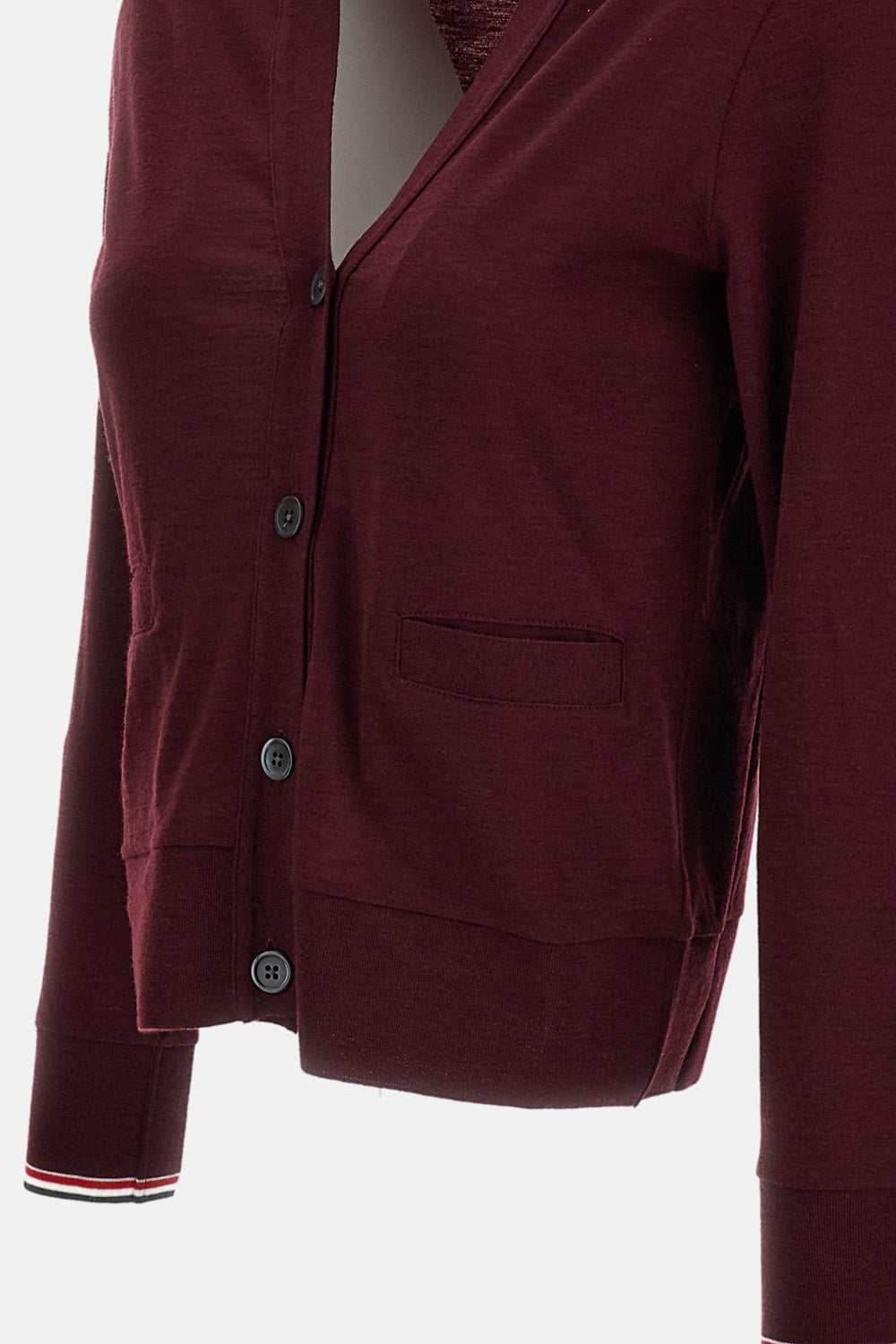 Thom Browne Thom Browne Women Wool Jersey Cardigan