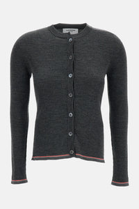 Thom Browne Thom Browne Women Rib-Stitch Merino Wool Cardigan