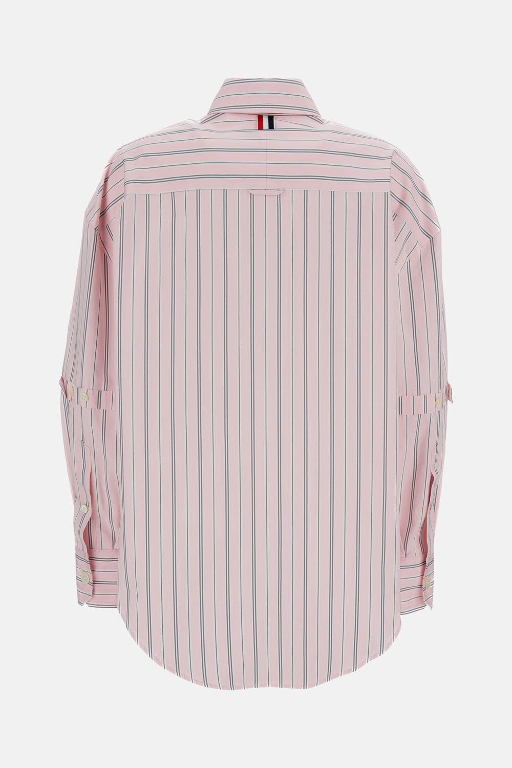 Thom Browne Thom Browne Women Supersized Striped Shirt