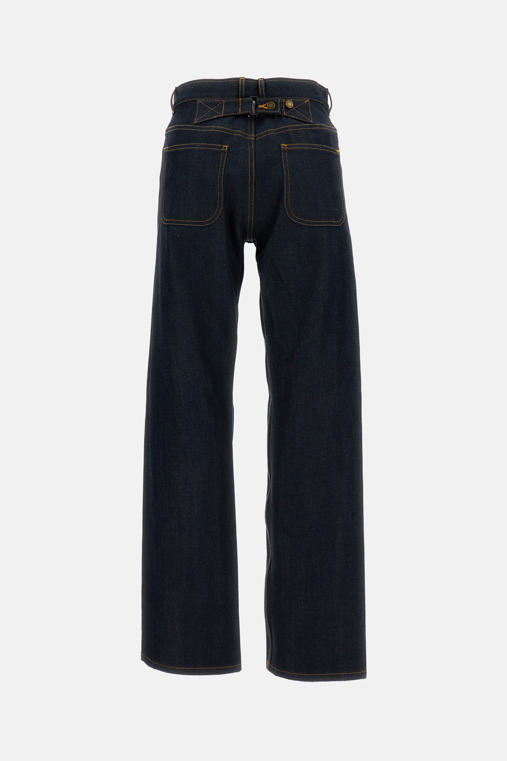 Thom Browne Women Classic 5-Pocket Denim Pant In Japanese Selvedge Denim