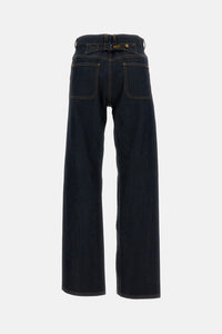 Thom Browne Women Classic 5-Pocket Denim Pant In Japanese Selvedge Denim