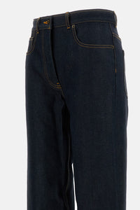 Thom Browne Women Classic 5-Pocket Denim Pant In Japanese Selvedge Denim