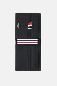 Thom Browne Men Billfold In Soft Pebble Grain Leather