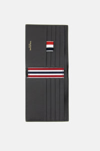 Thom Browne Thom Browne Men Billfold In Soft Pebble Grain Leather
