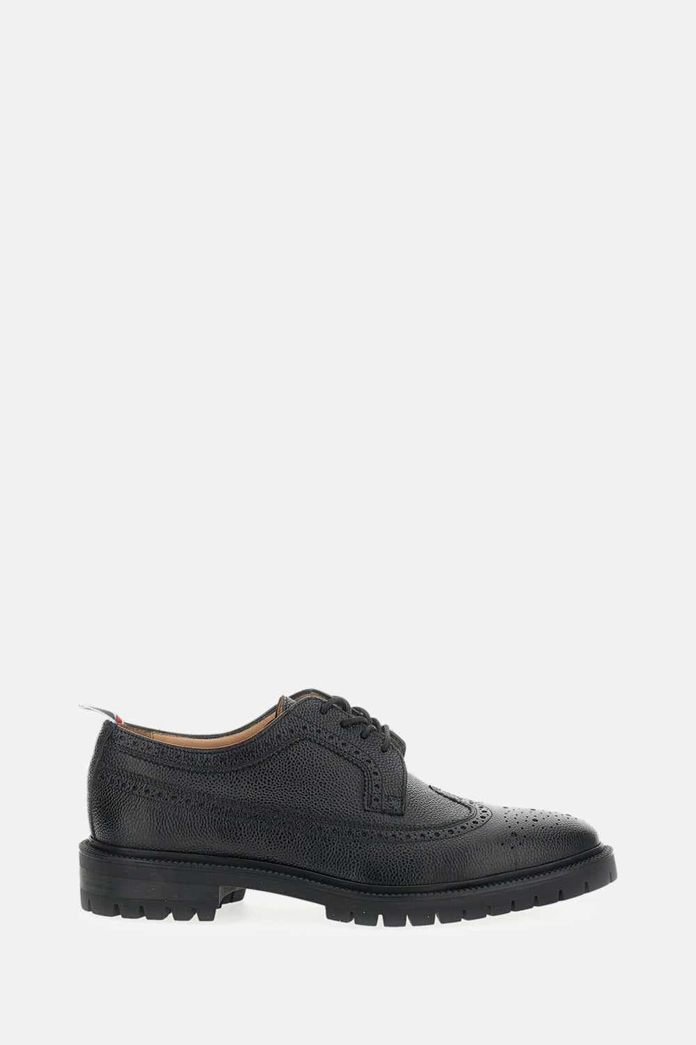 Thom Browne Thom Browne Men Pebble-Grain Leather Longwing Brogues