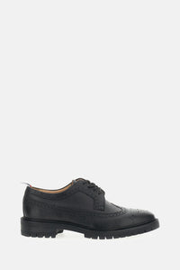 Thom Browne Thom Browne Men Pebble-Grain Leather Longwing Brogues