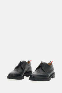 Thom Browne Thom Browne Men Pebble-Grain Leather Longwing Brogues
