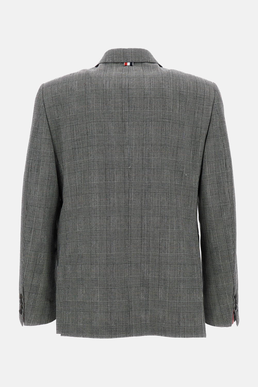 Thom Browne Men Double Breasted S/C In Pow High Twist Wool Suiting