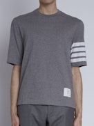 Thom Browne Thom Browne Men 4-Bar T-Shirt