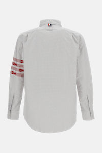 Thom Browne Men University Stripe 4-Bar Lobster Oxford Shirt