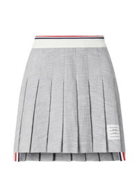Thom Browne Women Cotton Mini Skirt