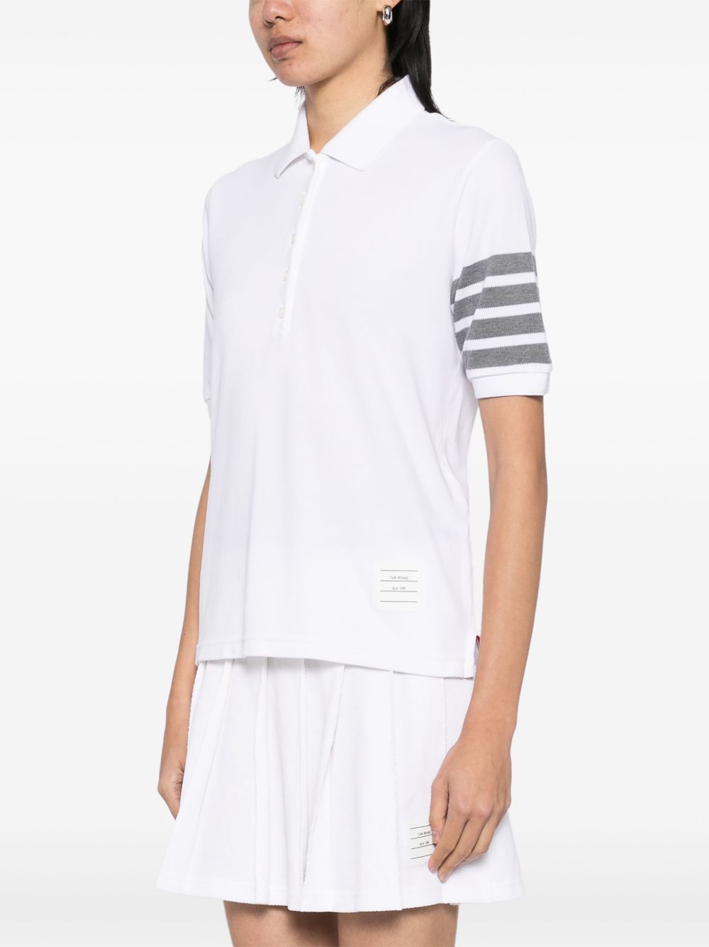 Thom Browne Women Cotton Polo Shirt