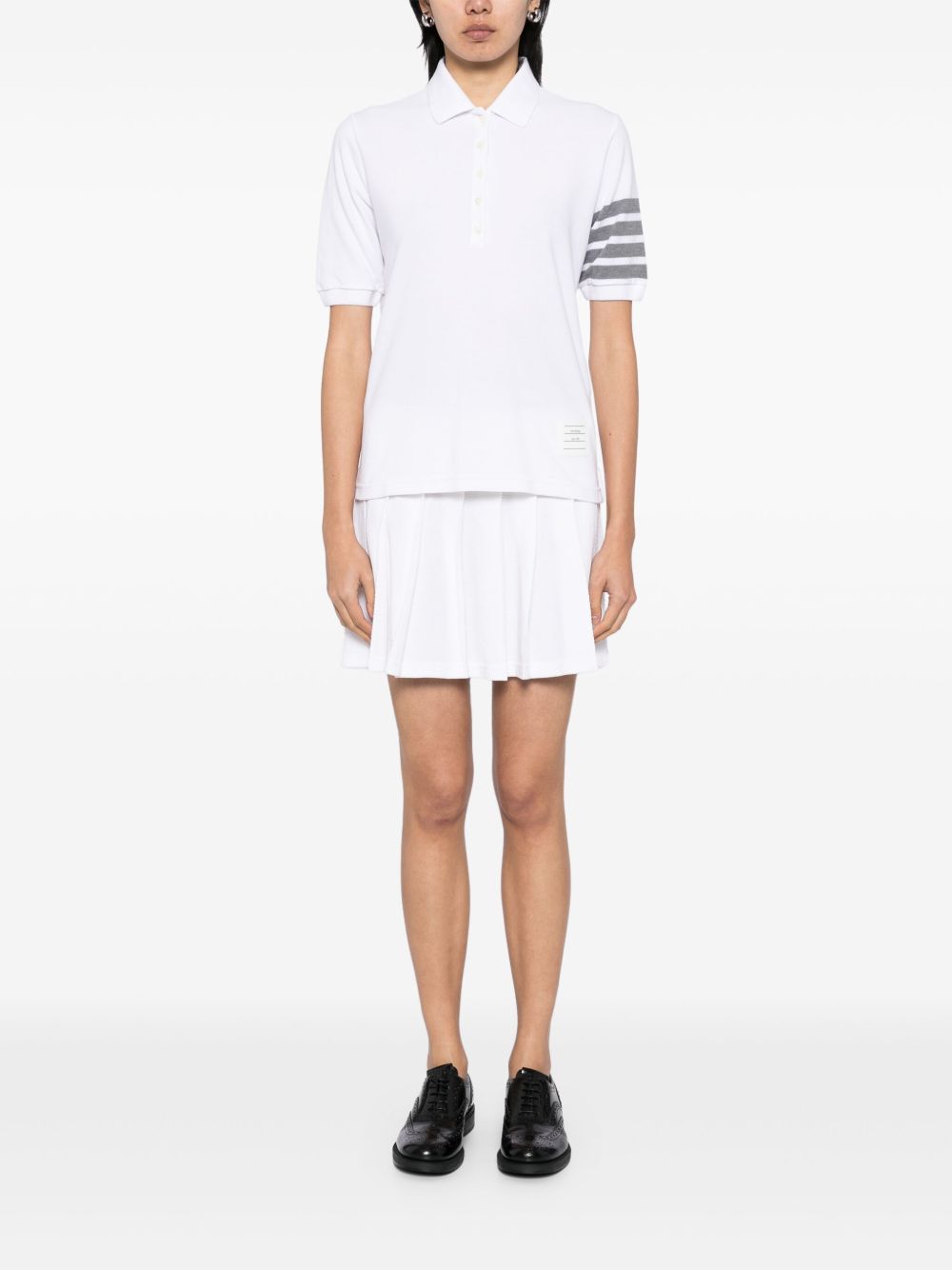 Thom Browne Women Cotton Polo Shirt