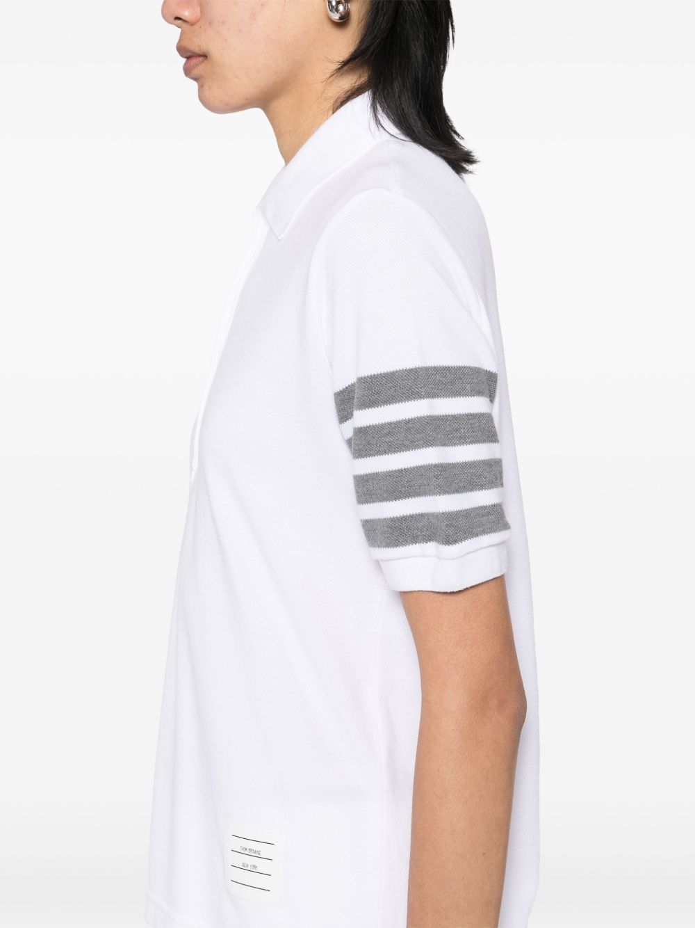 Thom Browne Women Cotton Polo Shirt