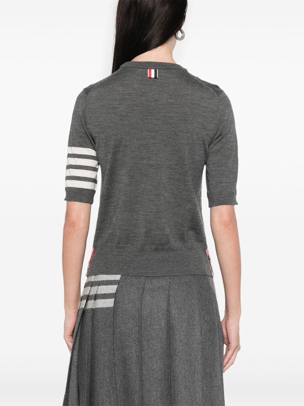 Thom Browne Women Wool Crewneck Sweater