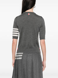 Thom Browne Women Wool Crewneck Sweater