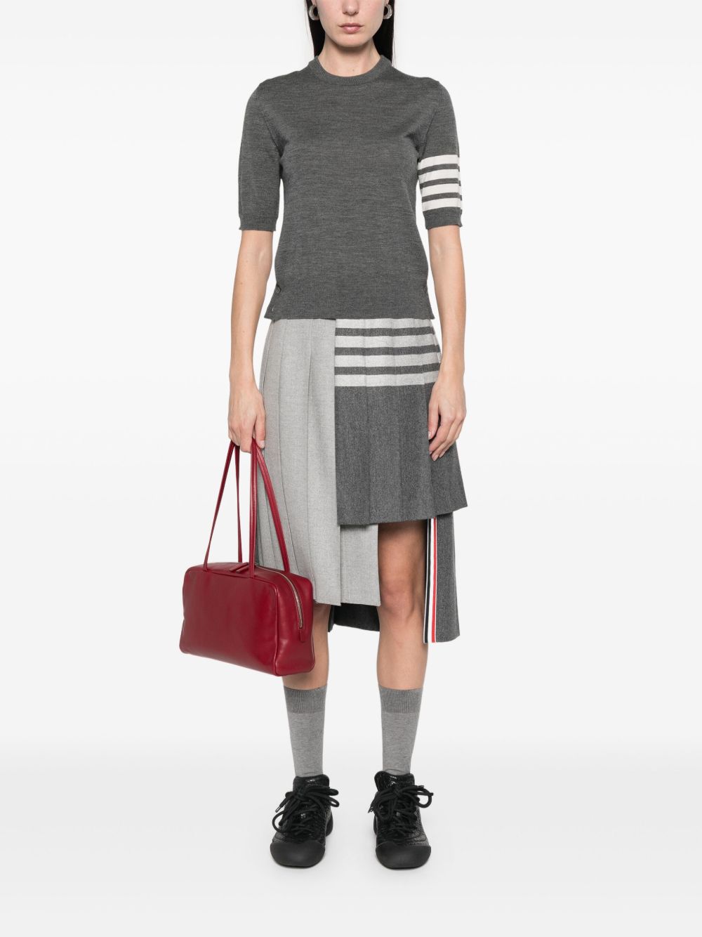 Thom Browne Women Wool Crewneck Sweater